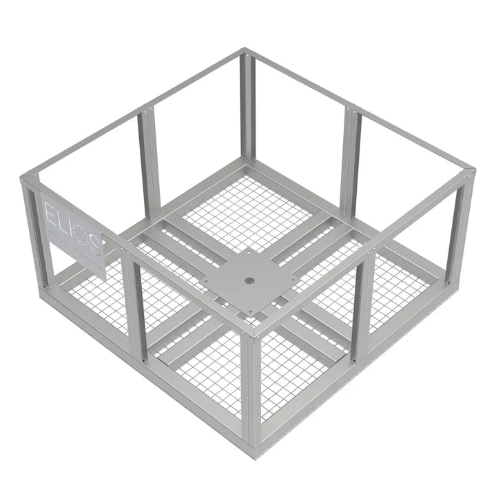 Elios Basket 4 Panel Post - Durable Base for Solar Pole Mount Systems