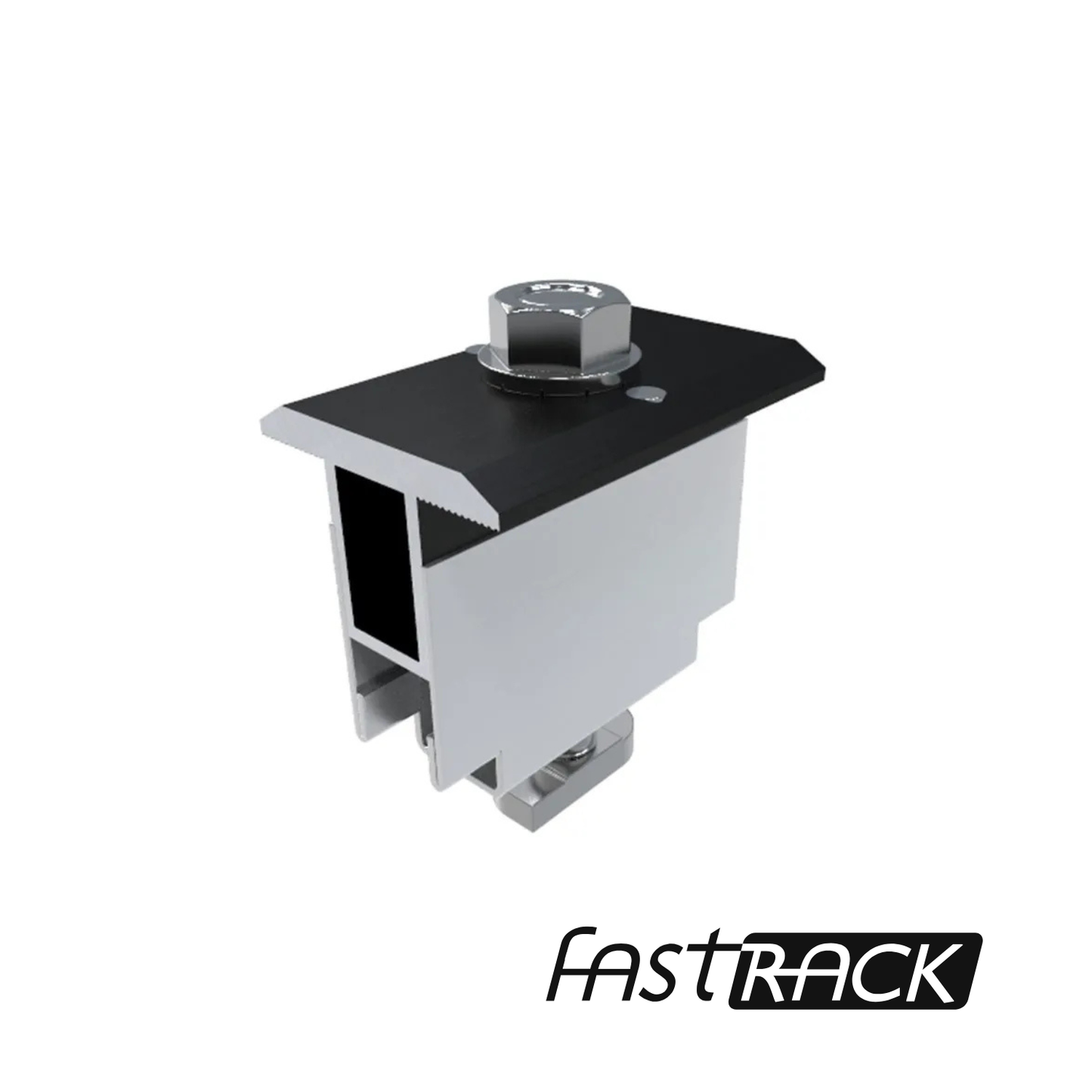 Fast-Rack Spring Mid Clamp 30mm Frames w/ Bonding Black