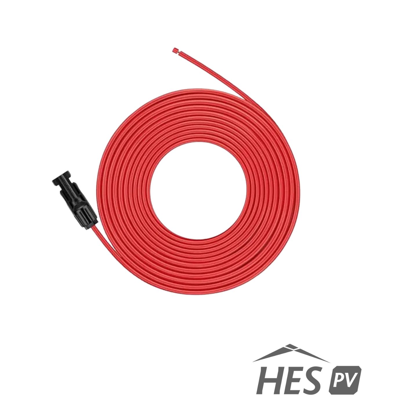 Câble Solaire MC4 Rouge 50 ft Préconnecté