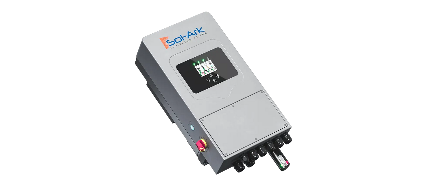 Onduleur-Chargeur Sol-Ark 5K-2P 120 V (Split-Phase) – 5 kW continu, 10 ans, Wi-Fi Boutique Solaire Québec