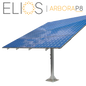 Elios Arbora P8 | Système de Montage pour 8 Panneaux Solaires | Système de Montage sur Poteau