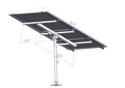 Elios Arbora P4 | Mounting System for 4 Solar Panels
