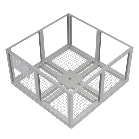 Elios Basket 4 Panel Post - Durable Base for Solar Pole Mount Systems