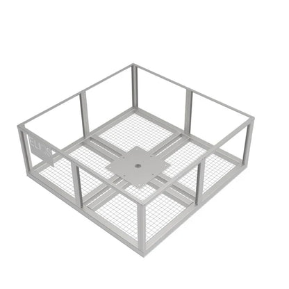 Elios Basket 8 Panel Post - Heavy-Duty Base for Solar Pole Mount Systems