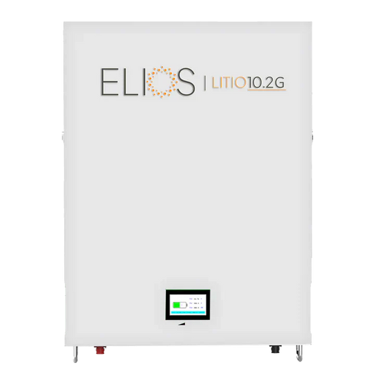 Elios Litio10.2G - 10,24 kWh | Système de Stockage d'Énergie Solaire Hybride Mural