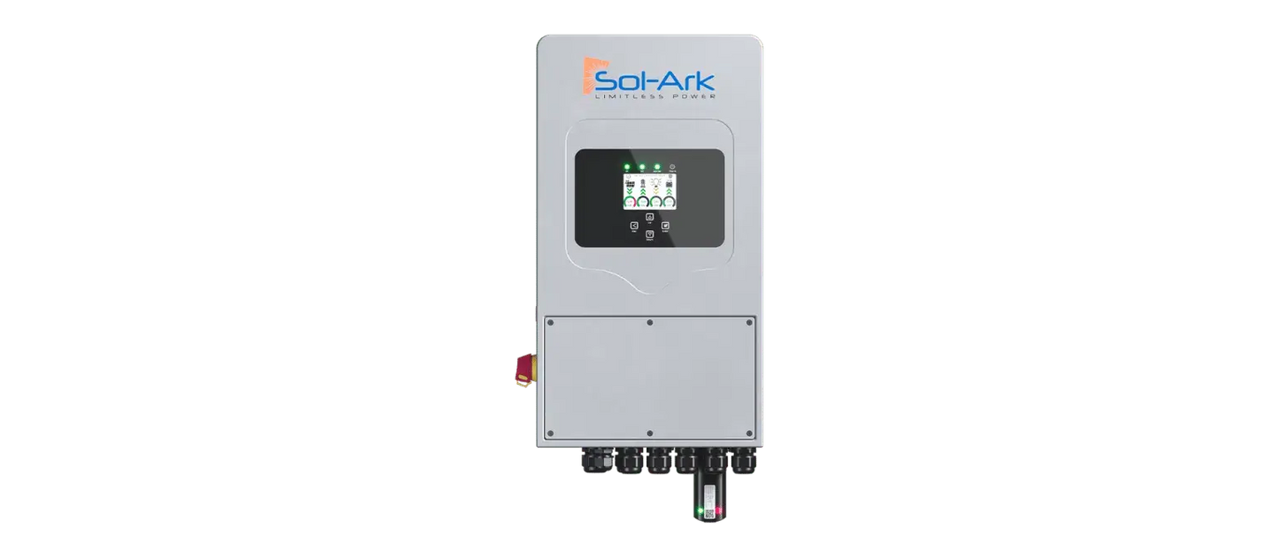 Onduleur hybride Sol-Ark 5K-1P 120V – 4.8 kW (Wi-Fi, PowerAssist, 10 ans) Boutique Solaire Québec