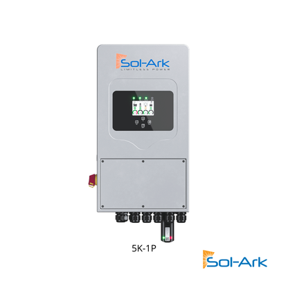Sol-Ark 5K-1P 120V Hybrid Inverter – 4.8 kW (Wi-Fi, PowerAssist, 10 Years)