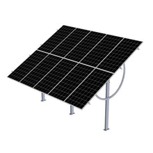 Elios Terra G10 – Support de montage au sol réglable pour 10 panneaux (acier HDG, inclinaison 25-55°, garantie 5 ans) Boutique Solaire Québec