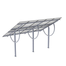 Elios Terra G10 – Support de montage au sol réglable pour 10 panneaux (acier HDG, inclinaison 25-55°, garantie 5 ans) Boutique Solaire Québec