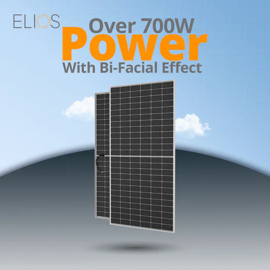 Panneau Solaire Elios 585HC-BF – 585W Bifacial Haute Performance