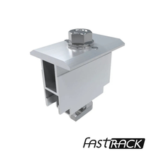 Mid clamp Fast-Rack 30mm avec bonding pour fixation de panneaux solaires au Québec