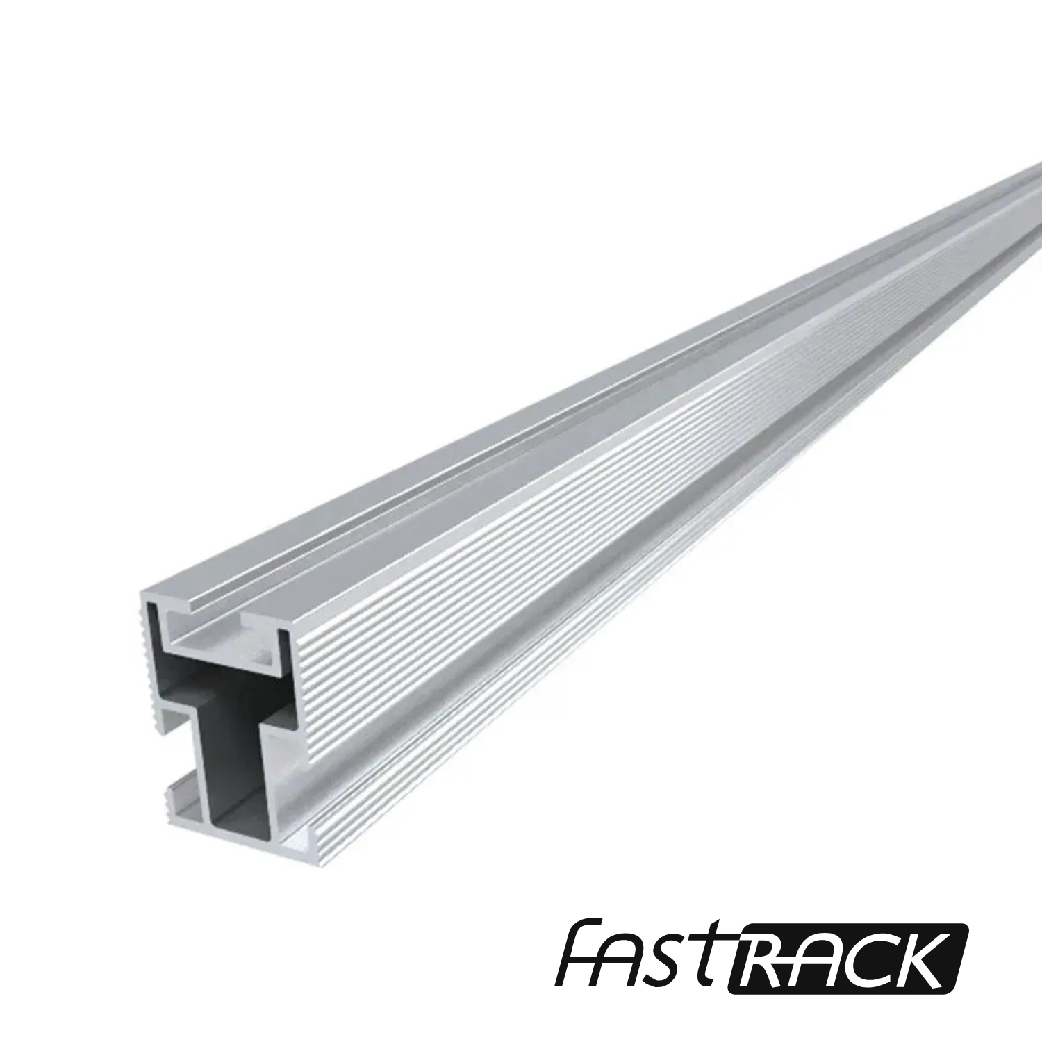 Rail Fast-Rack Ultra 185 pouces pour installation de panneaux solaires au Québec