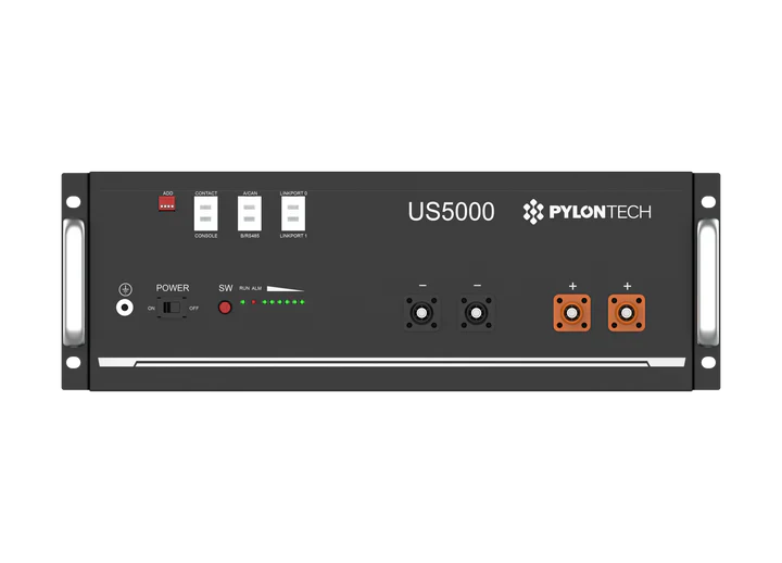 Pylontech US5000 | 48V/4.8 kWh LiFePO4 battery - Modular and efficient